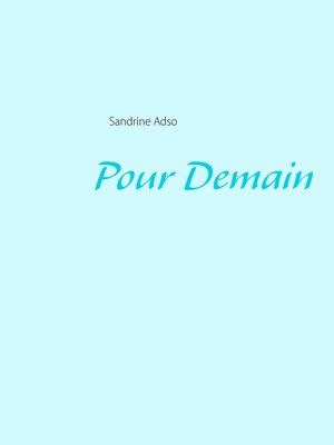 cover image of Pour Demain